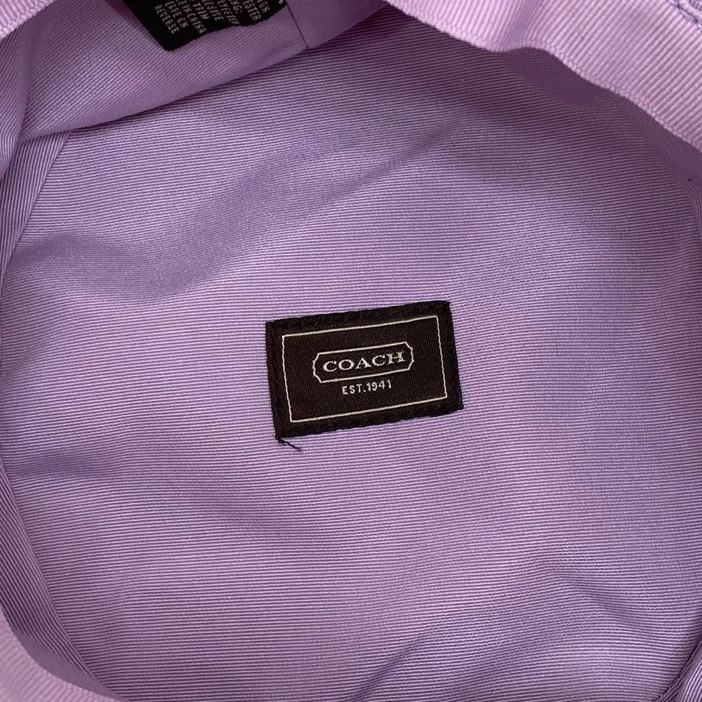 Coach Print Bucket Hat Lavender Flower Women's Size M/L Khaki/Multi F8D851 - Picture 7 of 8